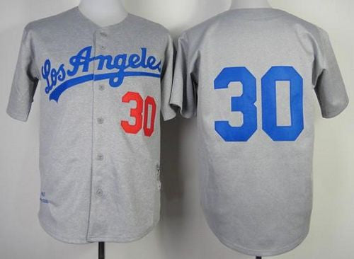 Los Angeles Dodgers gray Throwback jersey