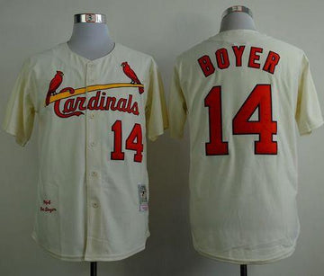 St. Louis Cardinals cream jersey