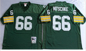 Green Bay Packers green Throwback jersey