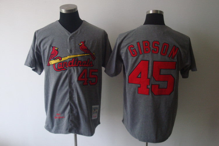 St. Louis Cardinals grey Throwback jersey