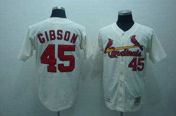 St. Louis Cardinals cream Throwback jersey