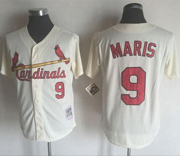 St. Louis Cardinals cream Throwback jersey