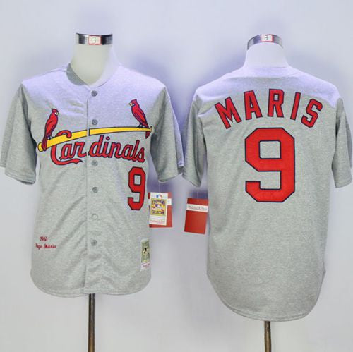 St. Louis Cardinals grey Throwback jersey