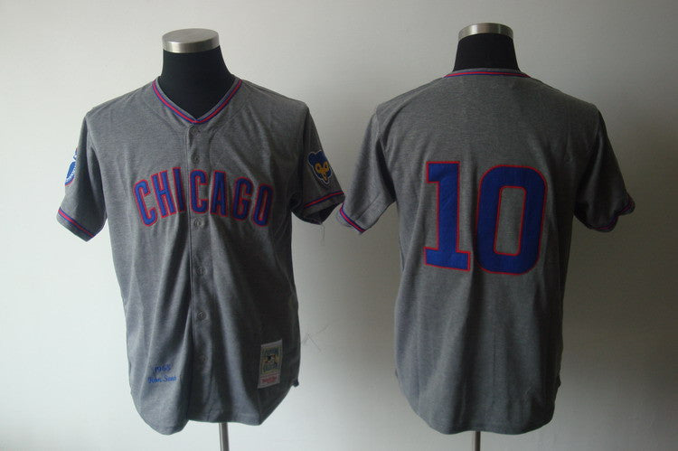 Chicago Cubs grey Throwback jersey