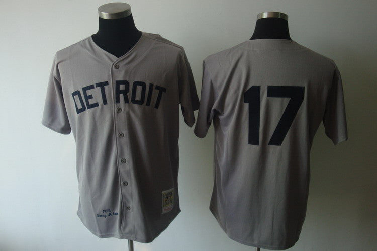 Detroit Tigers grey jersey