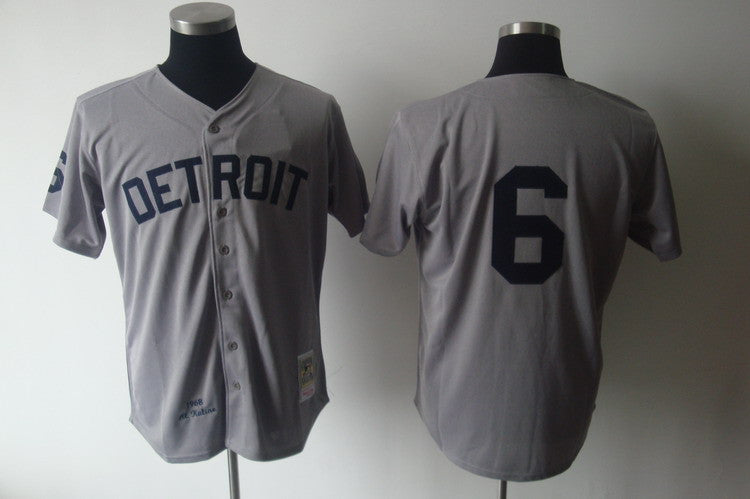 Detroit Tigers grey jersey