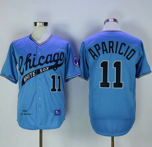 Chicago White Sox blue Throwback jersey