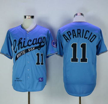 Chicago White Sox blue Throwback jersey