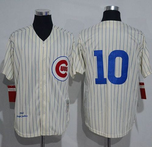 Chicago Cubs cream Throwback jersey