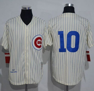 Chicago Cubs cream Throwback jersey
