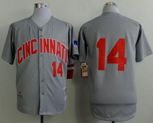 Cincinnati Reds grey Throwback jersey
