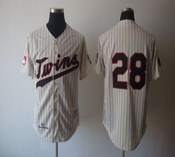 Minnesota Twins cream Throwback jersey