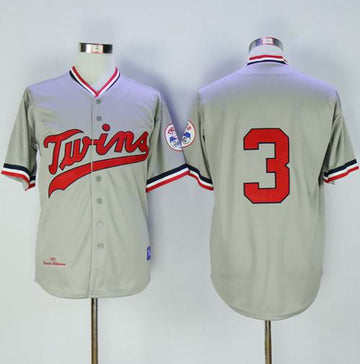 Minnesota Twins grey Throwback jersey