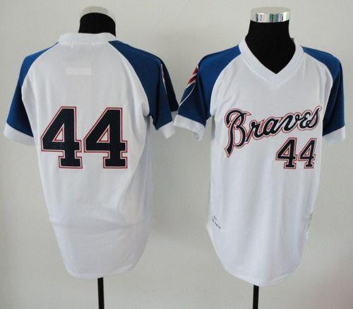 Atlanta Braves white Throwback jersey