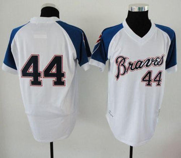 Atlanta Braves white Throwback jersey