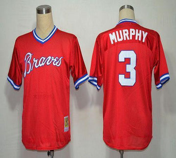 Atlanta Braves red jersey