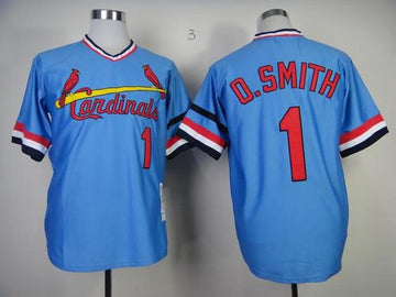 St. Louis Cardinals blue Throwback jersey