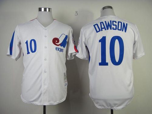 Washington Nationals white Throwback jersey