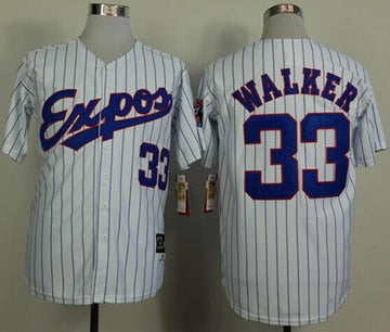 Washington Nationals white Throwback jersey