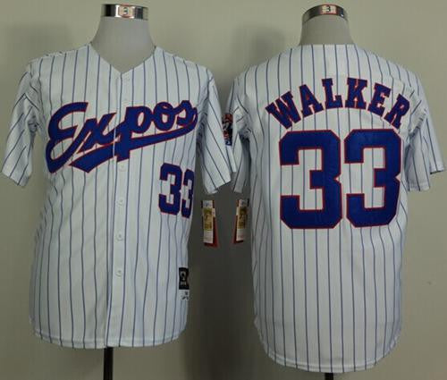 Washington Nationals white Throwback jersey