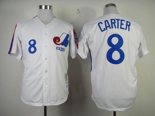 Washington Nationals white Throwback jersey