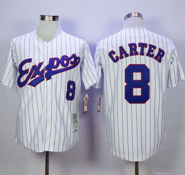 Washington Nationals white Throwback jersey