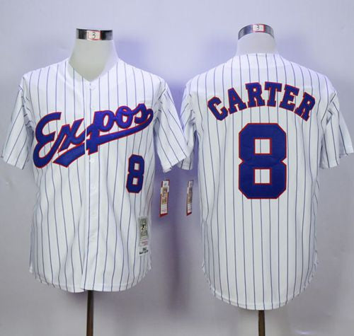 Washington Nationals white Throwback jersey