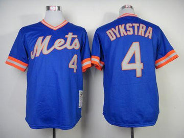 New York Mets blue Throwback jersey