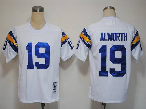 Los Angeles Chargers white jersey