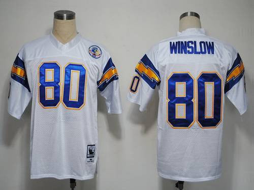 Los Angeles Chargers white jersey