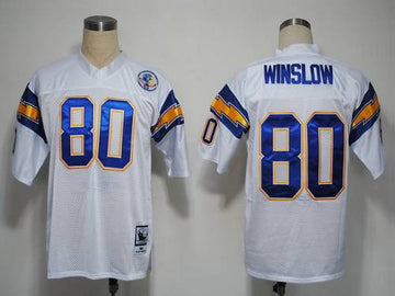 Los Angeles Chargers white jersey
