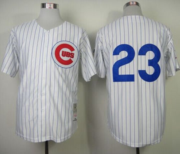 Chicago Cubs white Throwback jersey