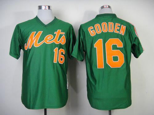 New York Mets green Throwback jersey