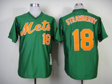 New York Mets green Throwback jersey