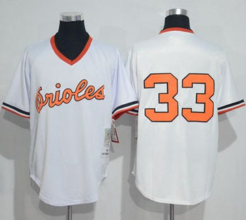 Baltimore Orioles white Throwback jersey