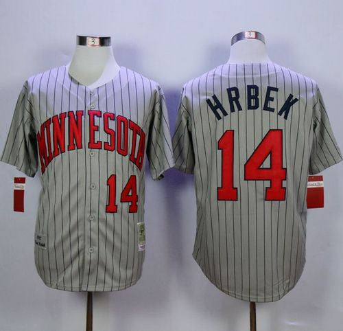 Minnesota Twins grey Throwback jersey
