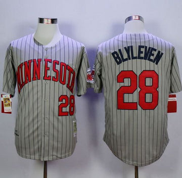 Minnesota Twins grey Throwback jersey