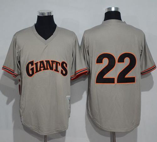 San Francisco Giants grey Throwback jersey
