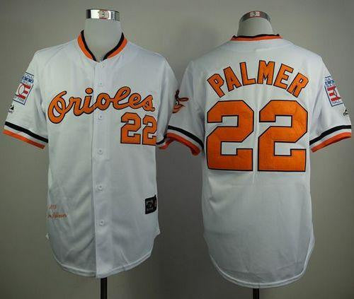 Baltimore Orioles white Throwback jersey