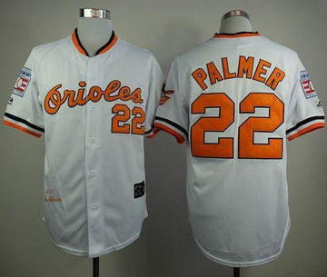 Baltimore Orioles white Throwback jersey