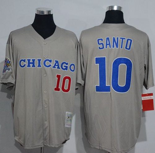 Chicago Cubs grey Throwback jersey