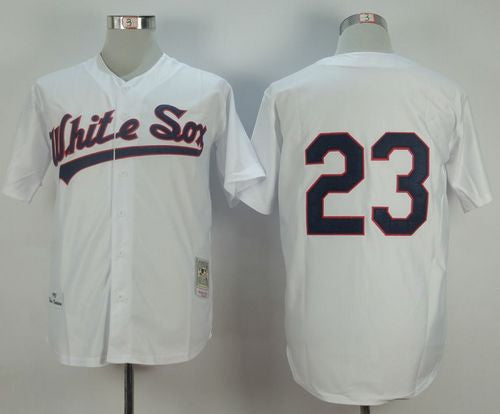 Chicago White Sox white Throwback jersey