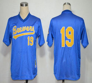 Milwaukee Brewers blue jersey