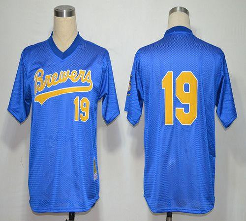 Milwaukee Brewers blue jersey