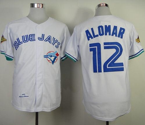 Toronto Blue Jays white Throwback jersey