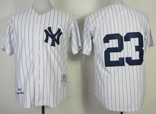 New York Yankees white Throwback jersey