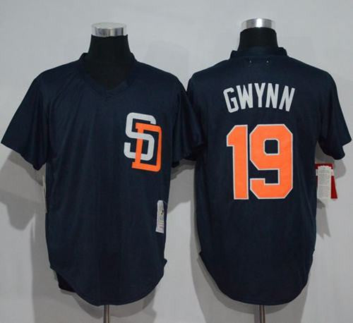 San Diego Padres navy Throwback jersey