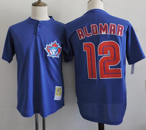 Toronto Blue Jays blue Throwback jersey