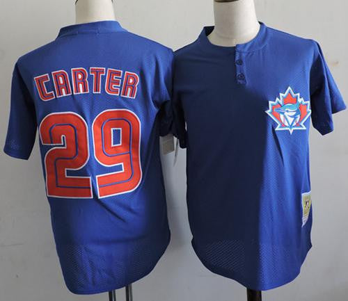 Toronto Blue Jays blue Throwback jersey