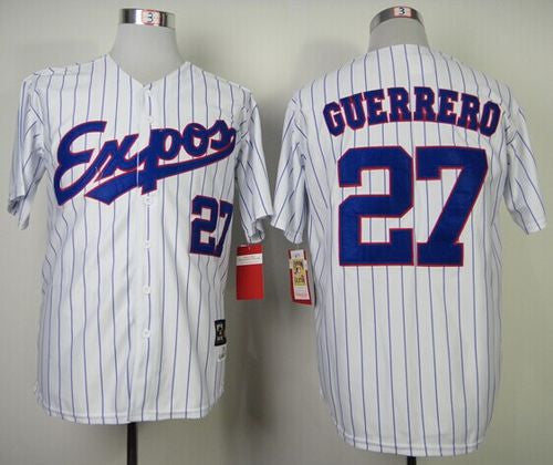 Washington Nationals white Throwback jersey